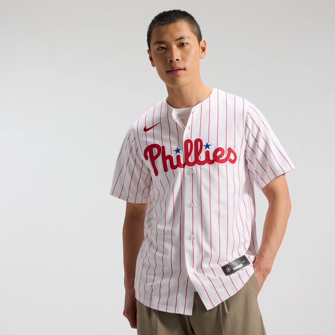 Philadelphia Phillies Nike White Baseball Jersey