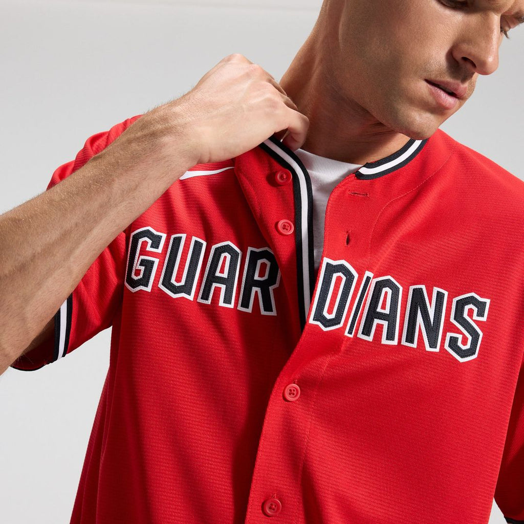Cleveland Guardians Nike Red Replica Baseball Jersey