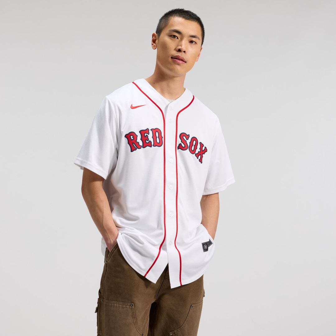 Boston Red Sox Nike White Replica Baseball Jersey