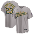 Athletics Nike Gray Replica MLB baseball jersey