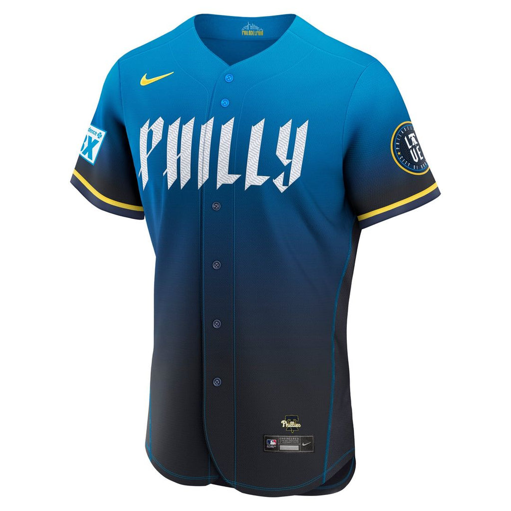 Philadelphia Phillies Nike Navy Authentic Baseball Jersey
