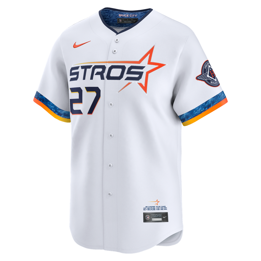 Houston Astros Nike White Baseball Jersey