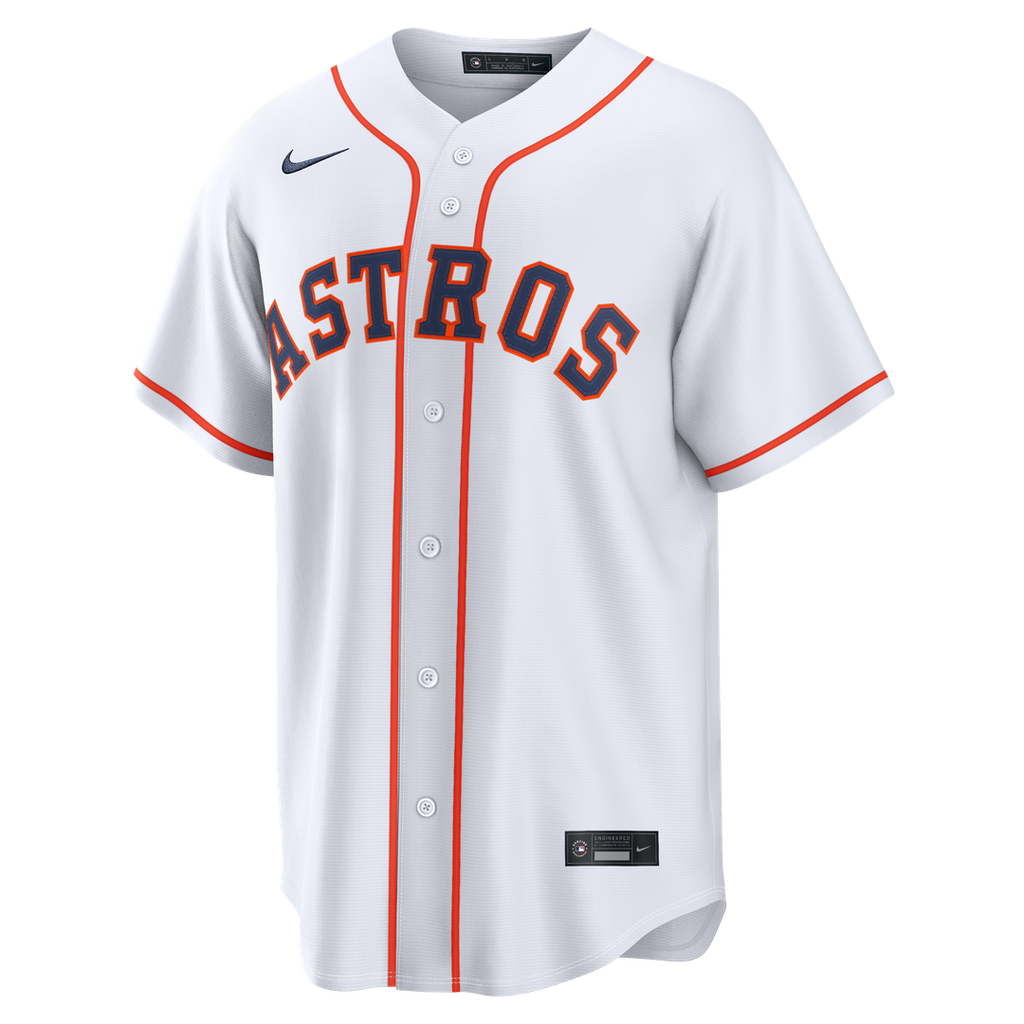 Houston Astros Nike White Replica Baseball Jersey