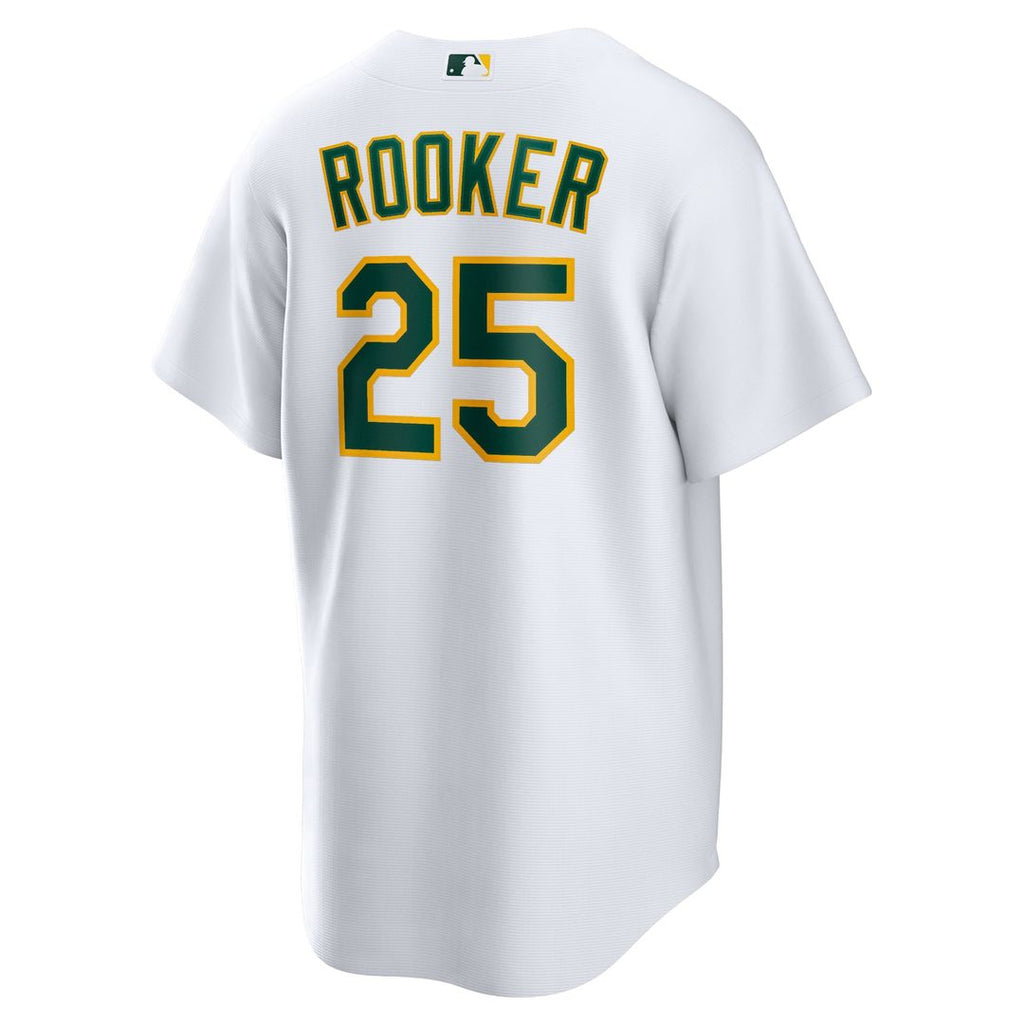 Athletics Nike White Replica Baseball Jersey