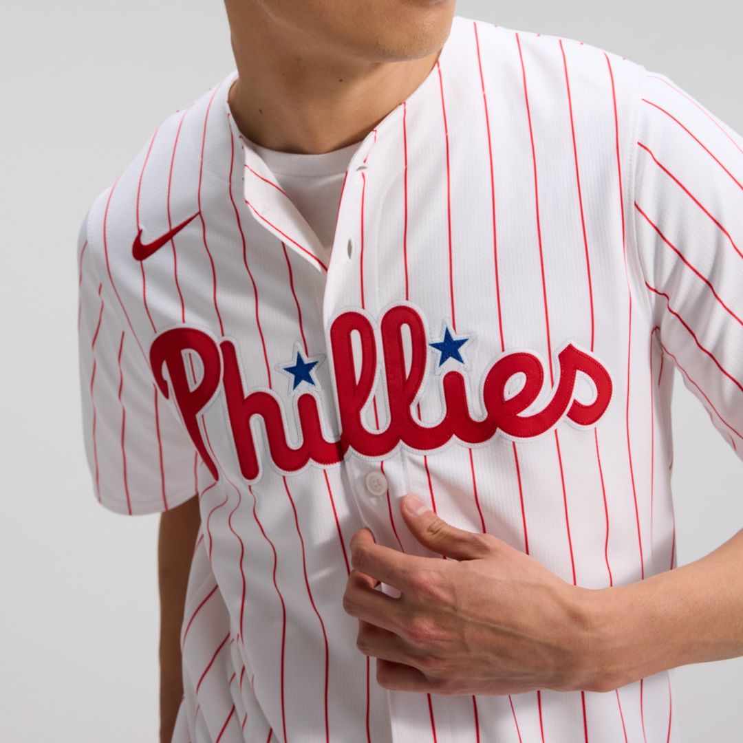 Philadelphia Phillies Nike White Baseball Jersey