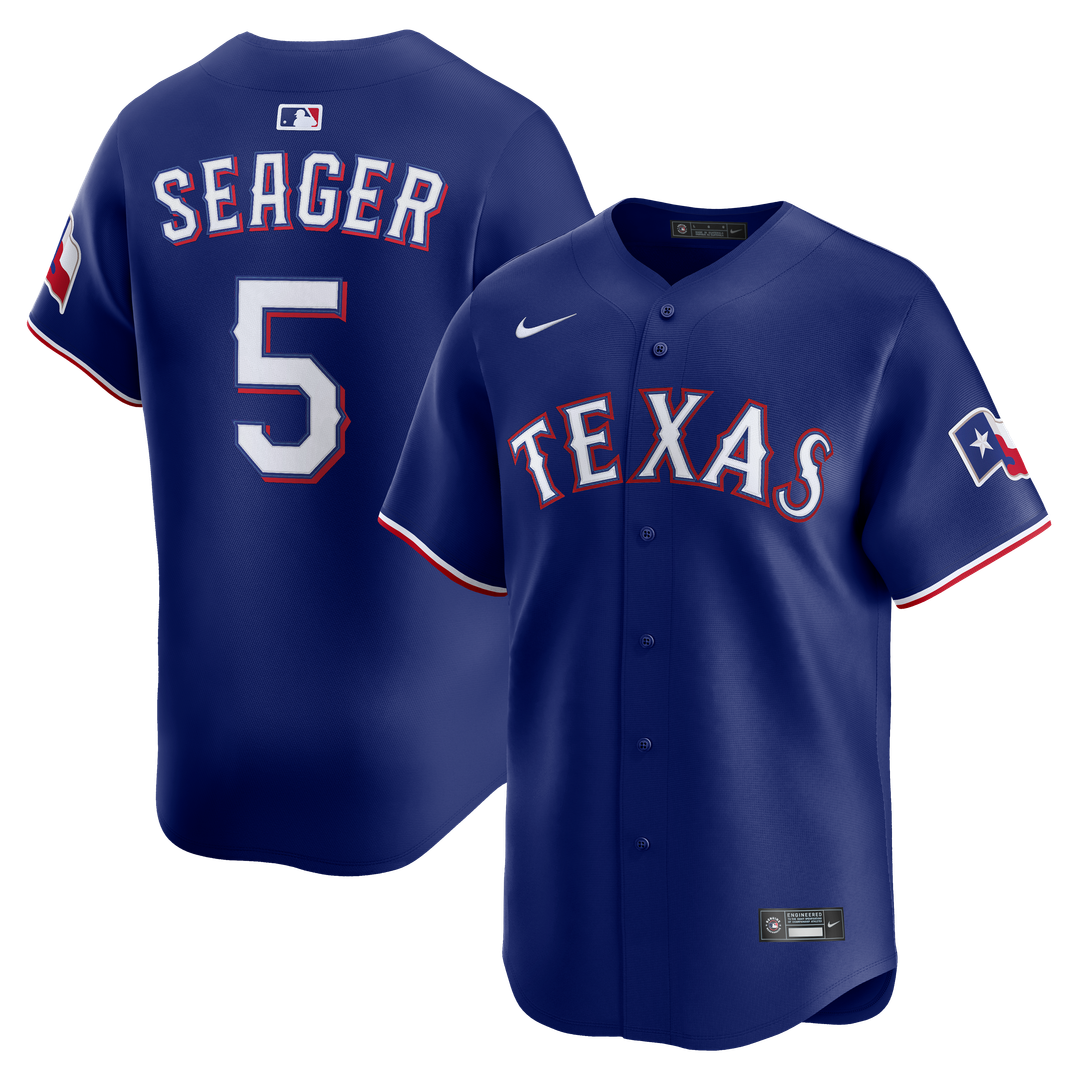 Texas Rangers Nike Royal MLB baseball jersey