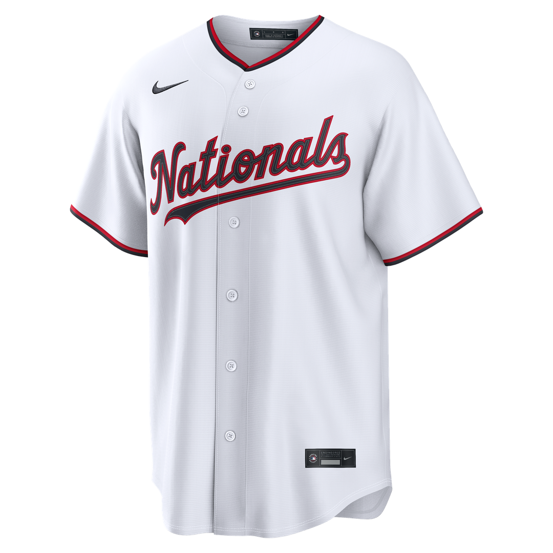Washington Nationals Nike White Replica Baseball Jersey