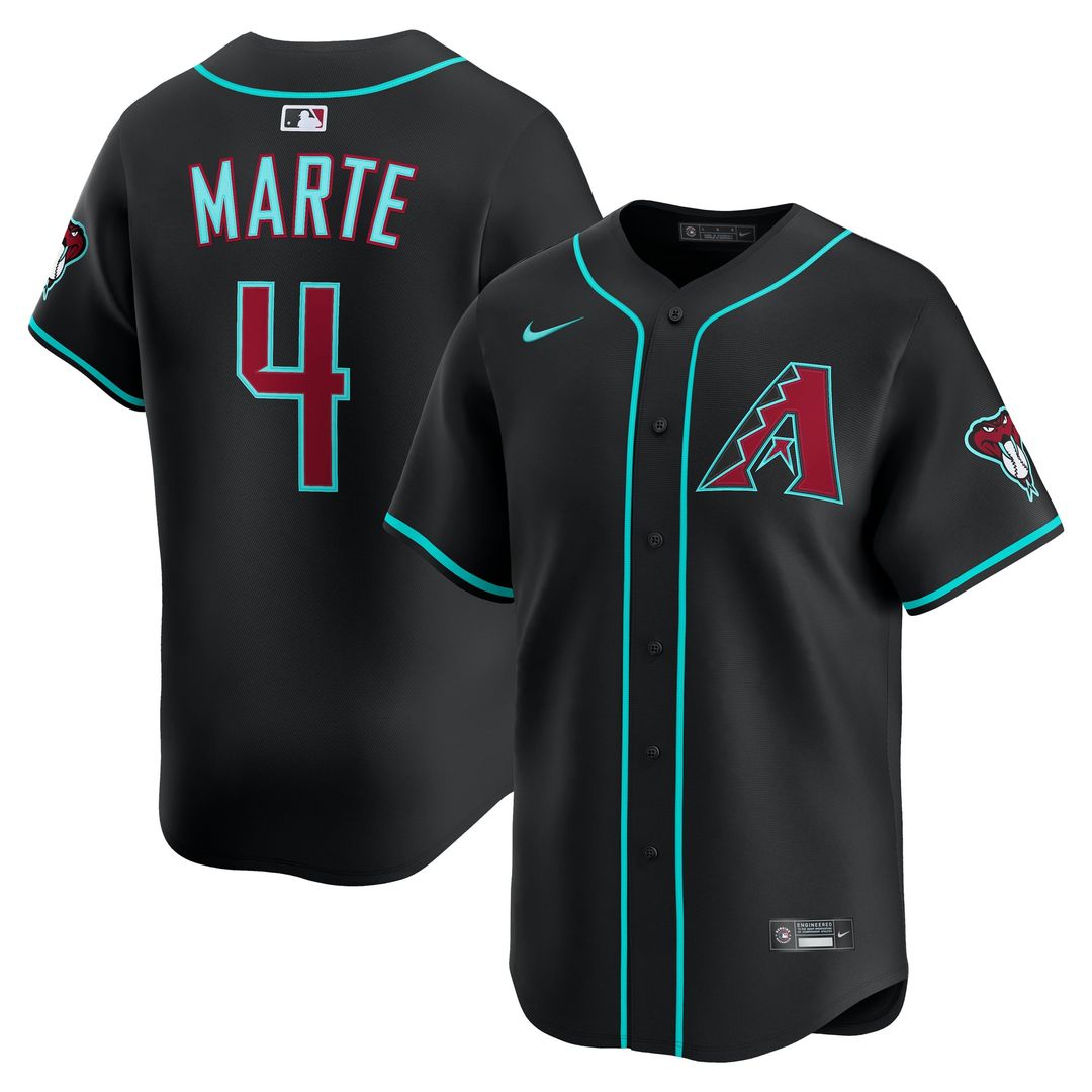 Arizona Diamondbacks Nike Black Authentic MLB baseball jersey