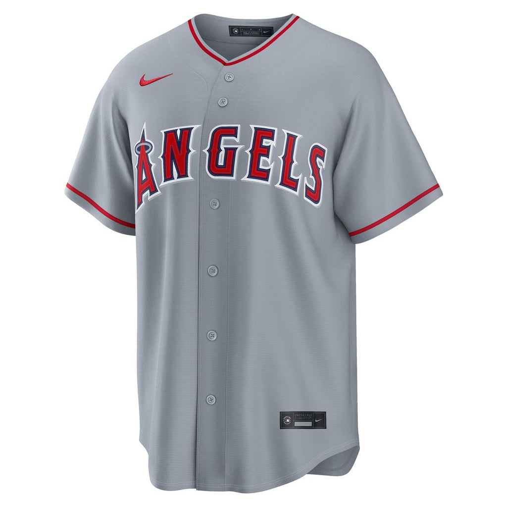Los Angeles Angels Nike Gray Replica Baseball Jersey