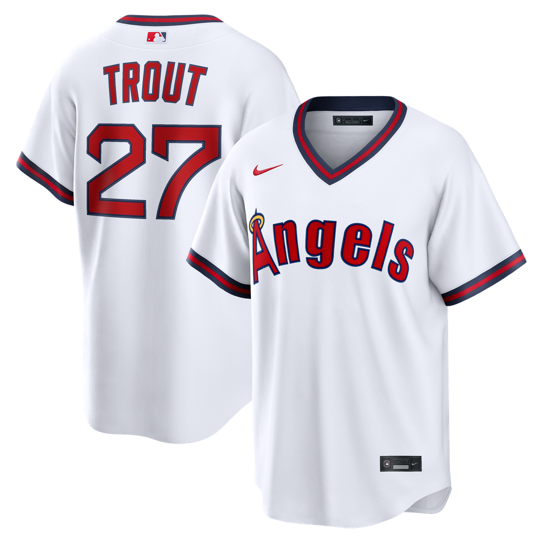 Los Angeles Angels Nike White Replica Baseball Jersey