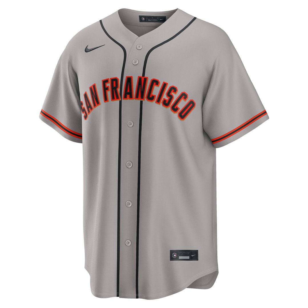 San Francisco Giants Nike Gray Replica Baseball Jersey
