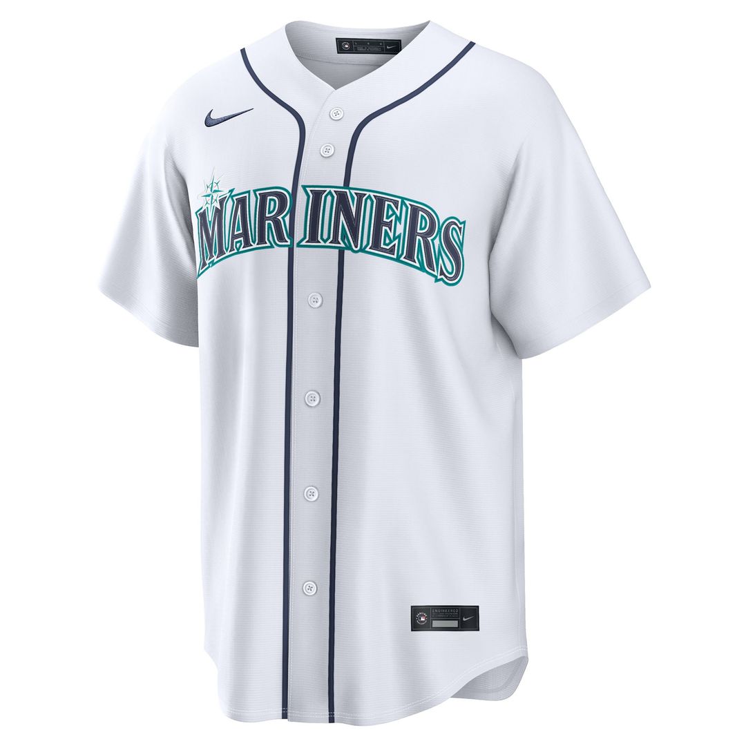 Seattle Mariners Nike White Replica Baseball Jersey