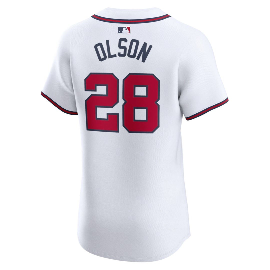 Atlanta Braves Nike White Authentic Baseball Jersey