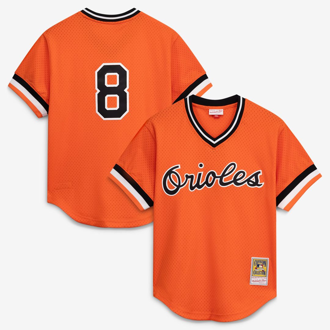 Baltimore Orioles Mitchell & Ness Orange Authentic MLB baseball jersey