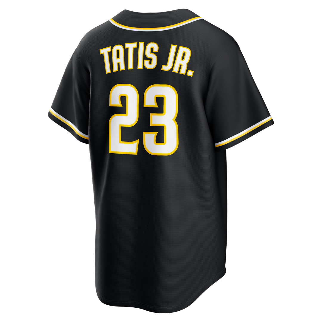 San Diego Padres Nike Black Replica Baseball Jersey