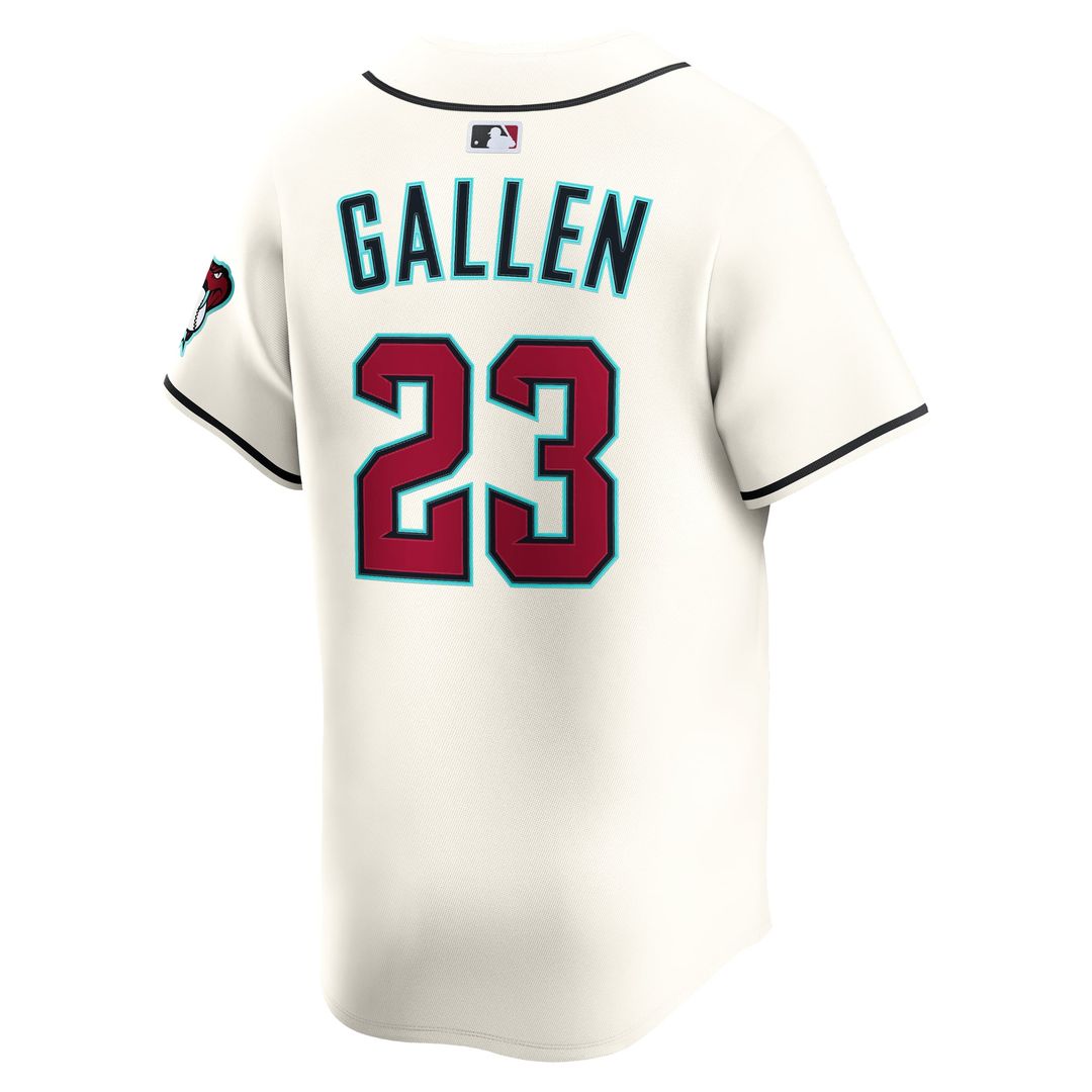 Arizona Diamondbacks Nike Cream Authentic Baseball Jersey