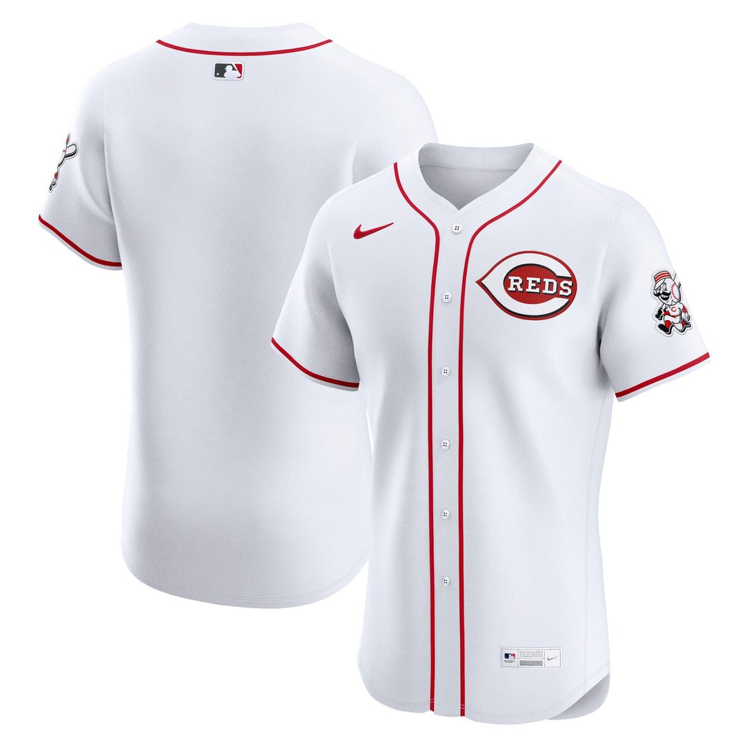 Cincinnati Reds Nike White Authentic MLB baseball jersey