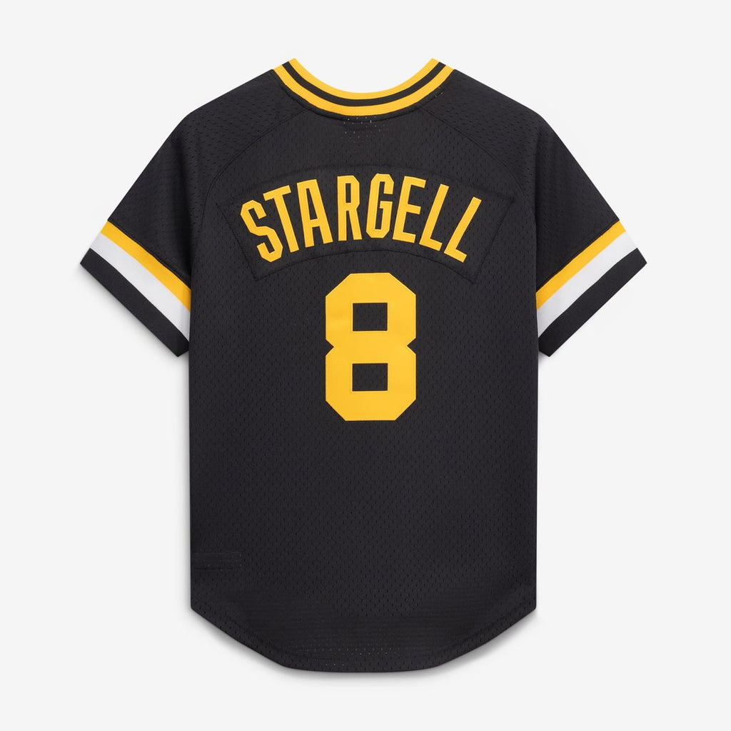 Pittsburgh Pirates Mitchell & Ness Black Authentic Baseball Jersey