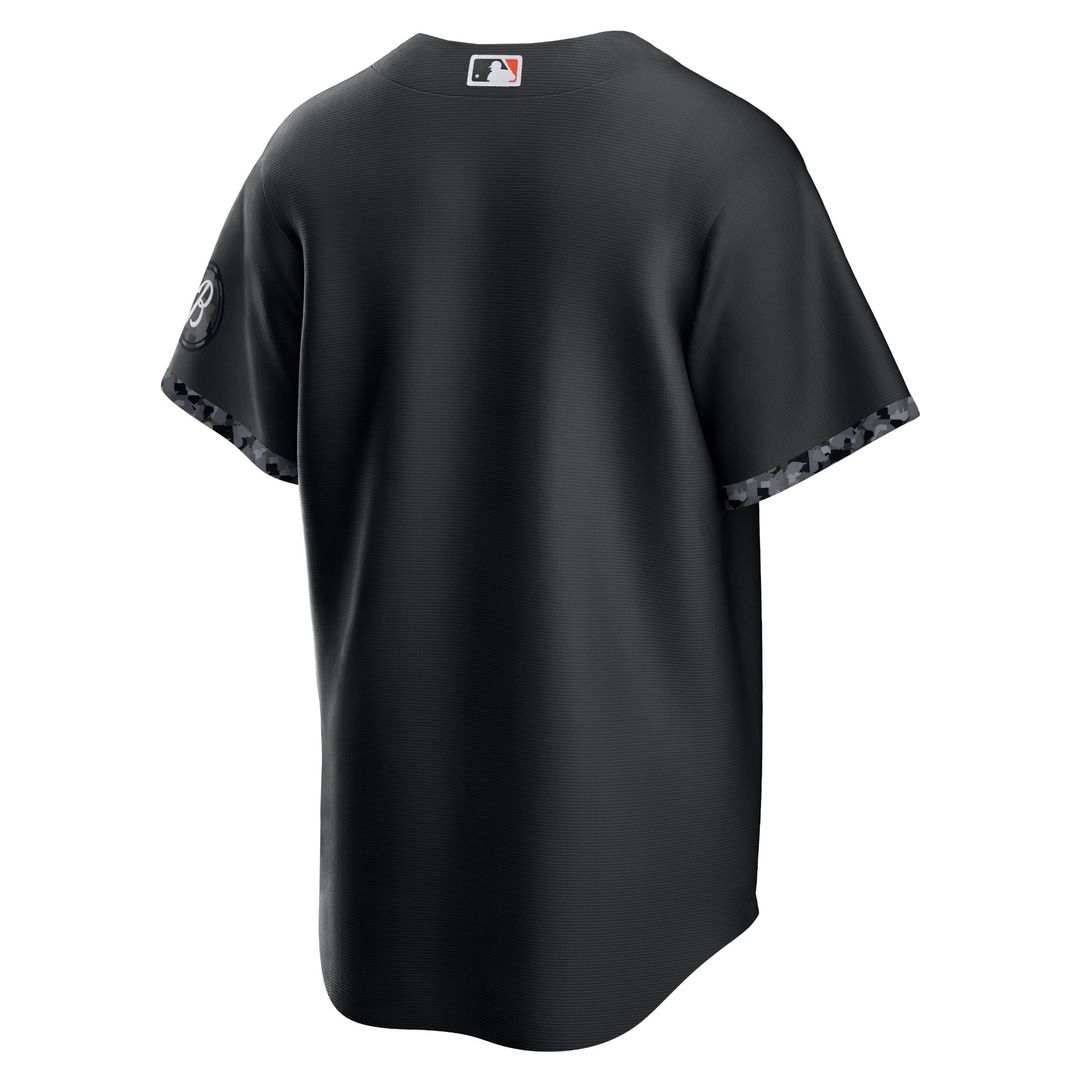 Baltimore Orioles Nike Black Replica Baseball Jersey