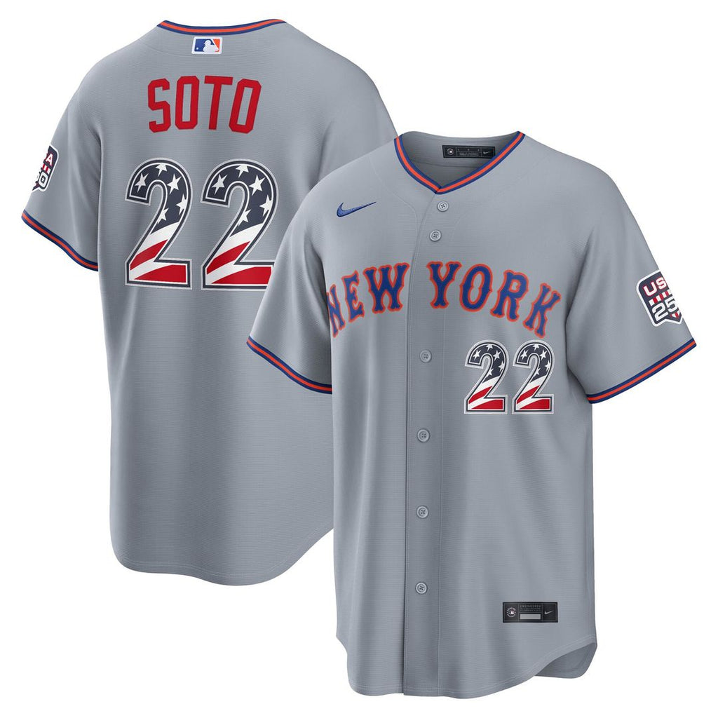 New York Mets Nike Gray MLB baseball jersey