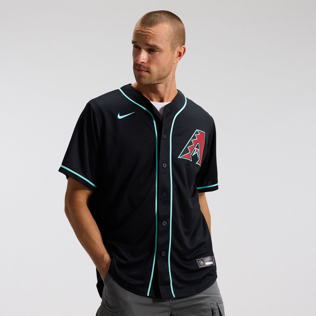 Arizona Diamondbacks Nike Black Replica Baseball Jersey