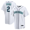 Seattle Mariners Nike White Replica MLB baseball jersey