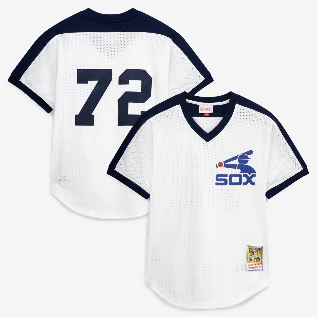 Chicago White Sox Mitchell & Ness White Authentic Baseball Jersey