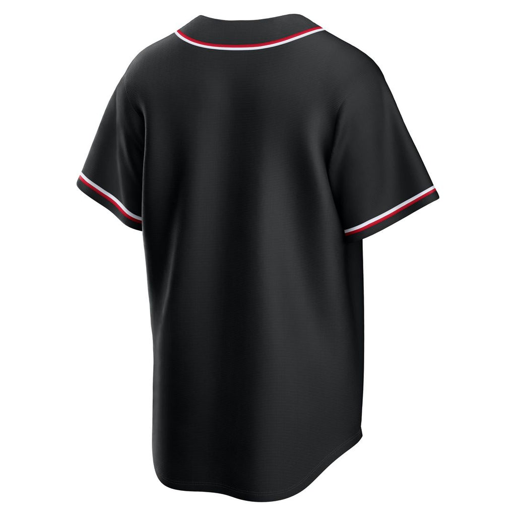 Cleveland Guardians Nike Black Replica Baseball Jersey