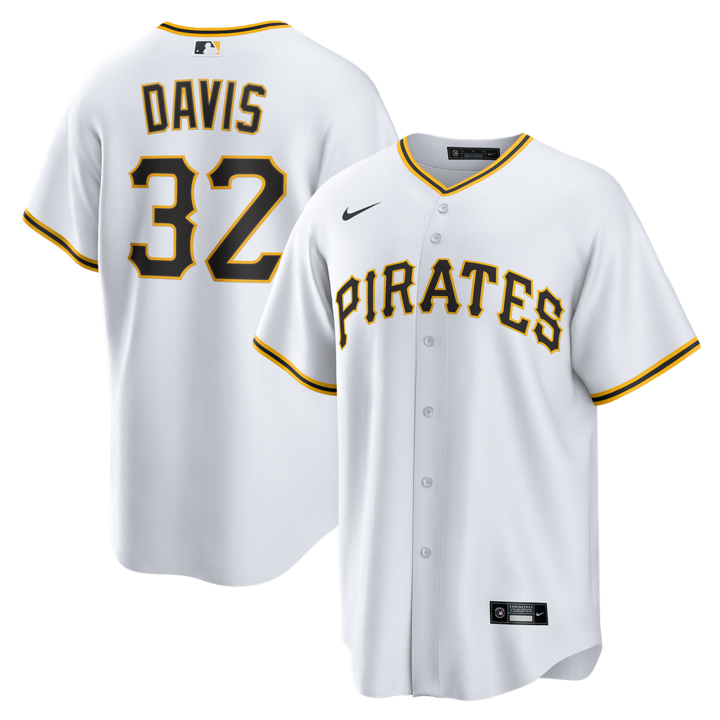 Pittsburgh Pirates Nike White Replica MLB baseball jersey