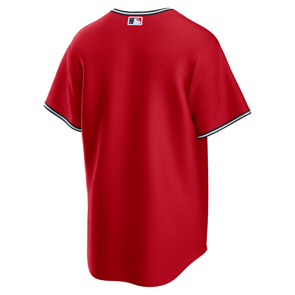 Cleveland Guardians Nike Red Replica Baseball Jersey