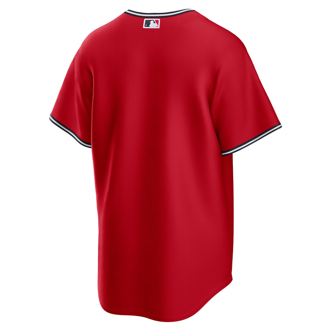 Cleveland Guardians Nike Red Replica Baseball Jersey
