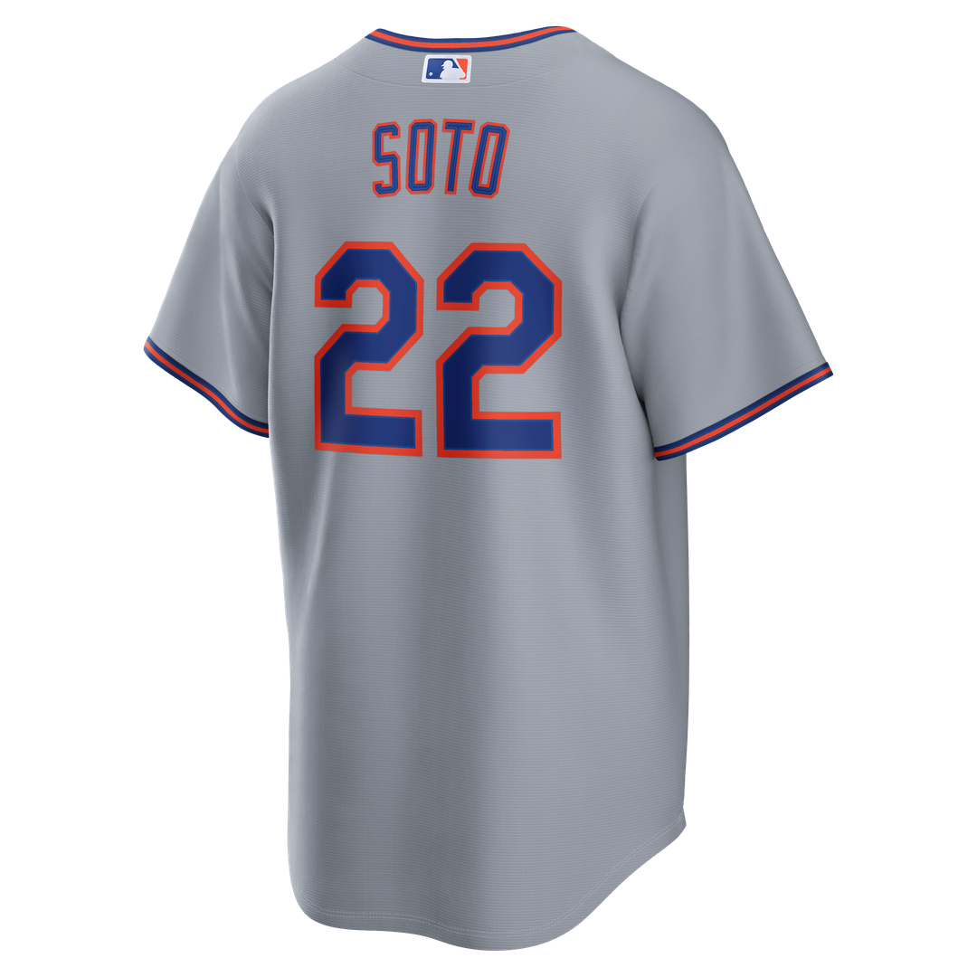 New York Mets Nike Gray Replica Baseball Jersey