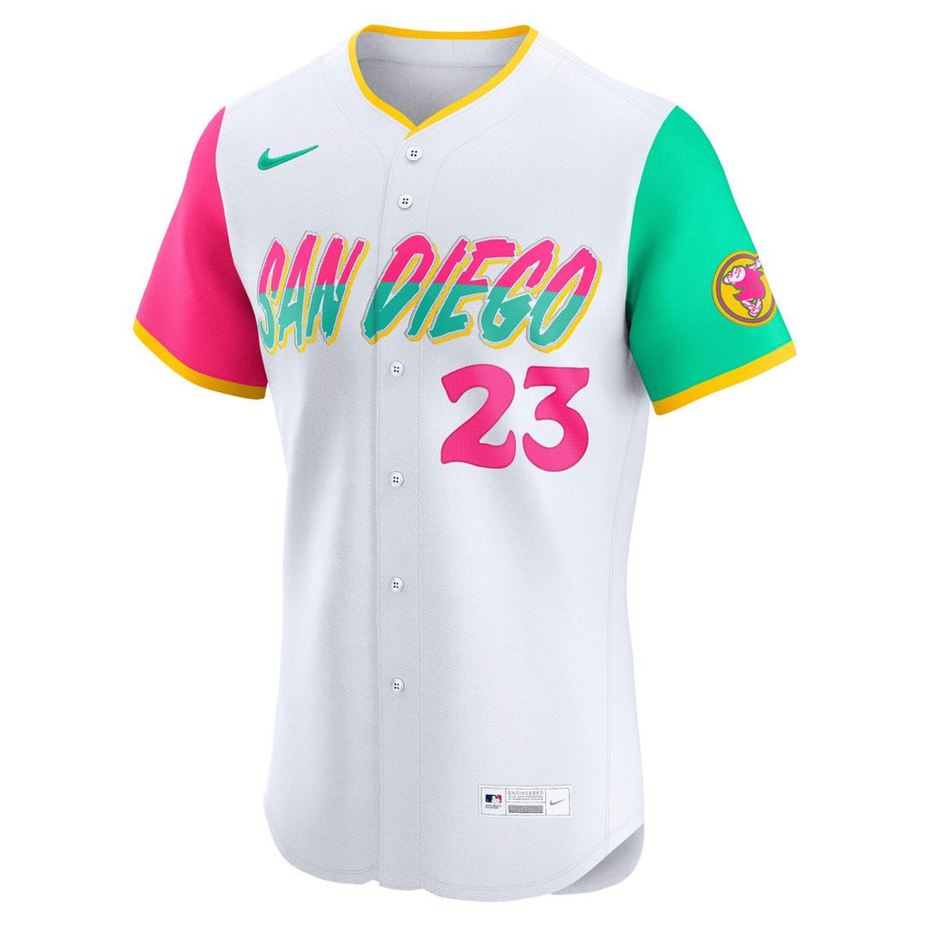 San Diego Padres Nike White Authentic Baseball Jersey