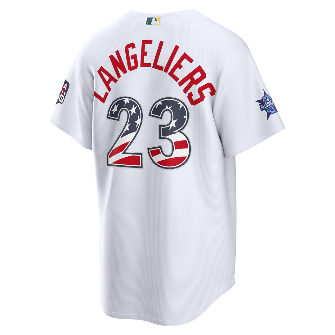 Athletics Nike White Baseball Jersey