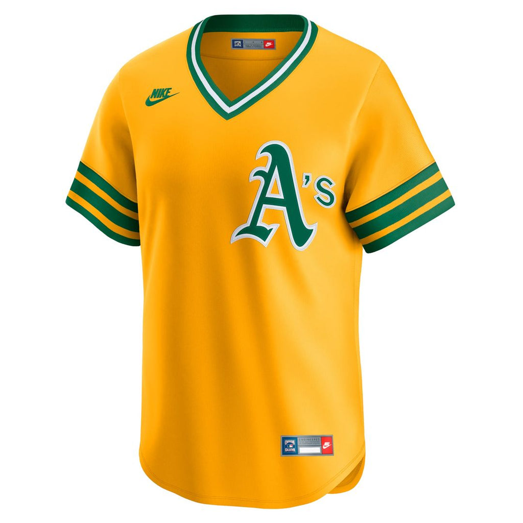 Athletics Nike Gold Baseball Jersey