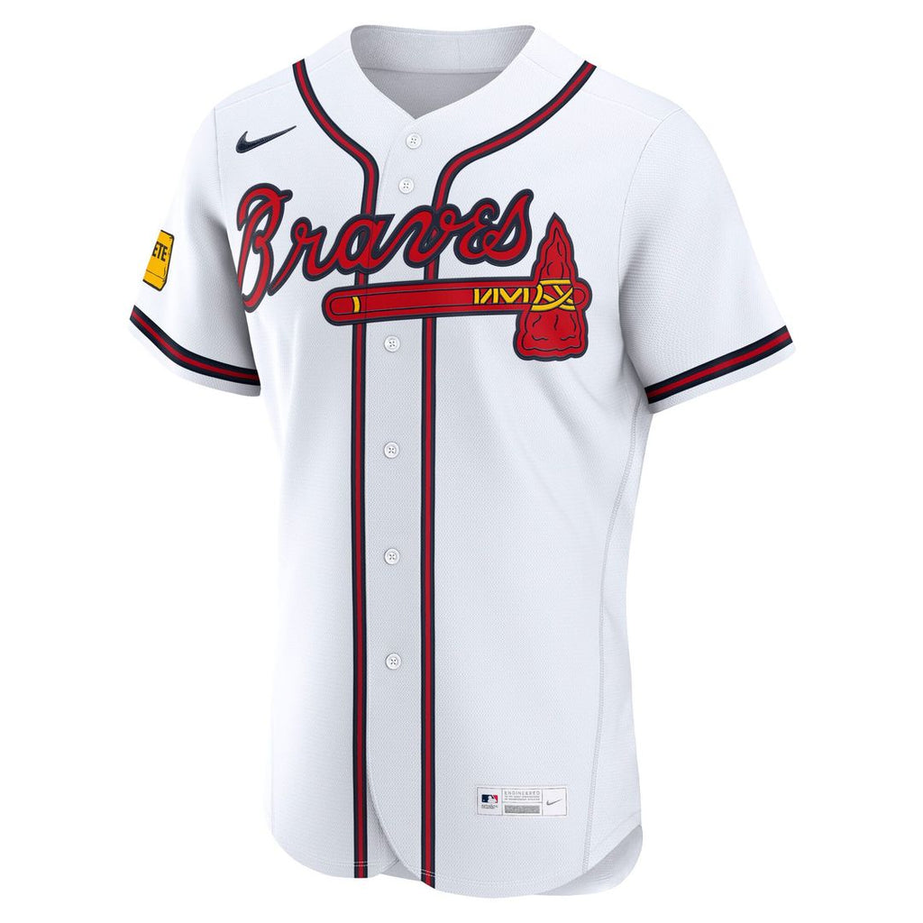 Atlanta Braves Nike White Authentic Baseball Jersey