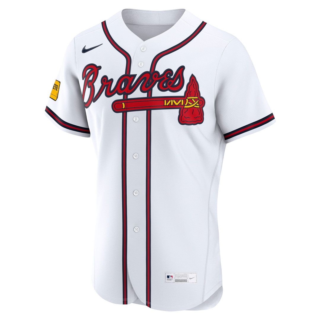 Atlanta Braves Nike White Authentic Baseball Jersey