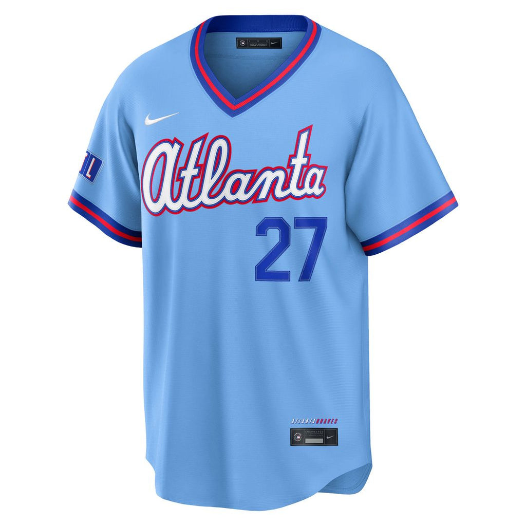 Atlanta Braves Nike Blue Baseball Jersey