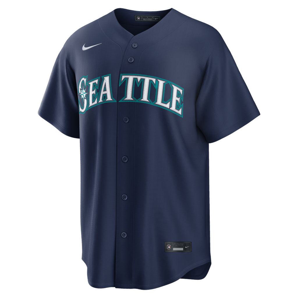 Seattle Mariners Nike Navy Replica Baseball Jersey