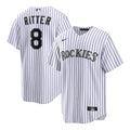 Colorado Rockies Nike White Replica MLB baseball jersey