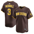San Diego Padres Nike Brown Authentic Baseball Jersey