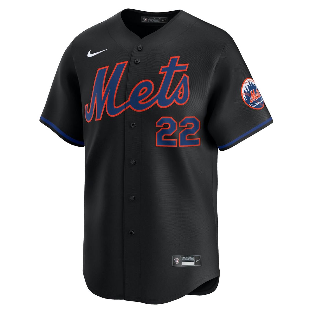 New York Mets Nike Black Authentic Baseball Jersey