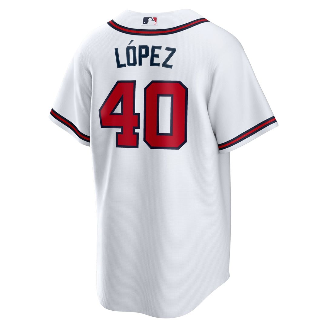 Atlanta Braves Nike White Replica Baseball Jersey