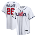 USA Baseball Nike White MLB baseball jersey