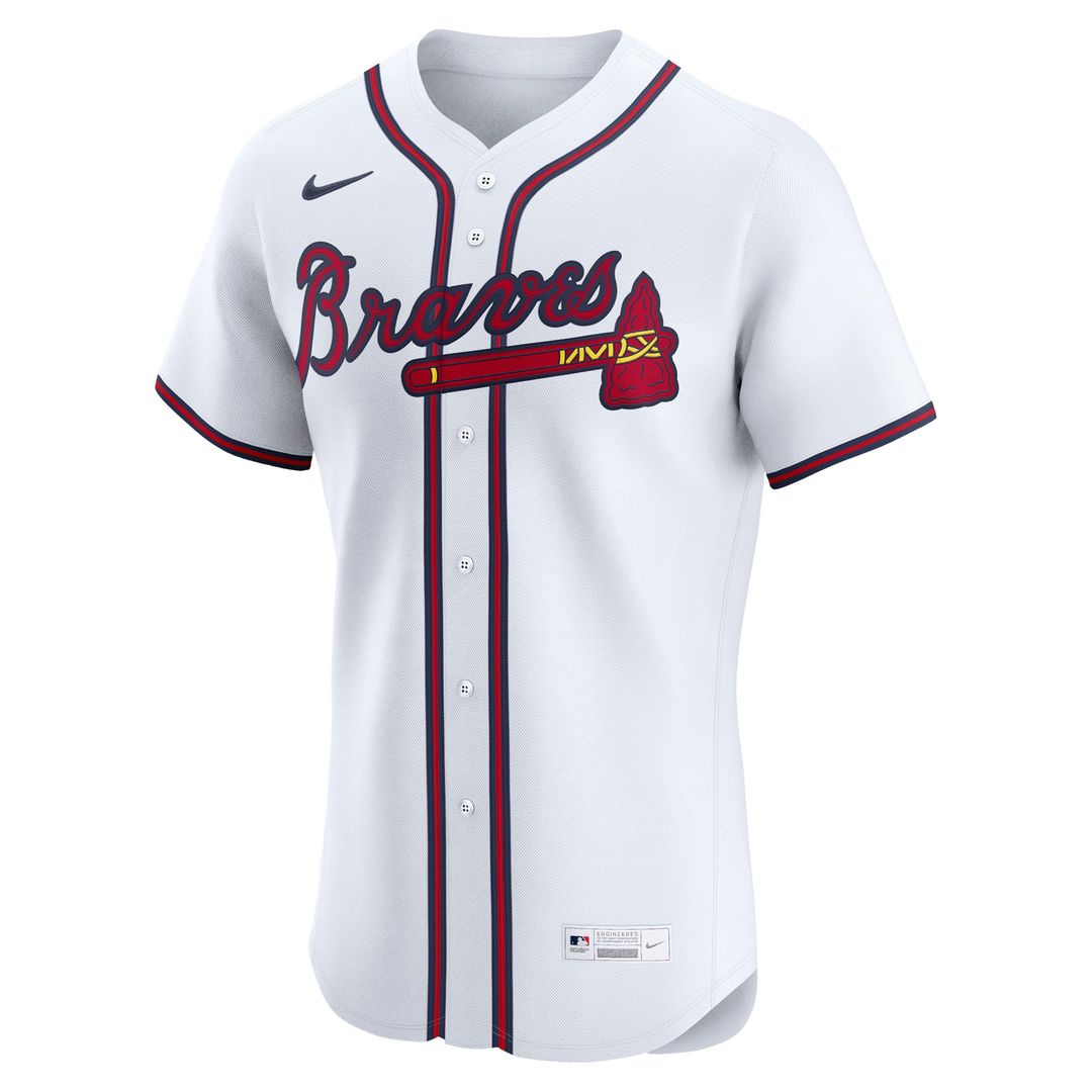 Atlanta Braves Nike White Authentic Baseball Jersey