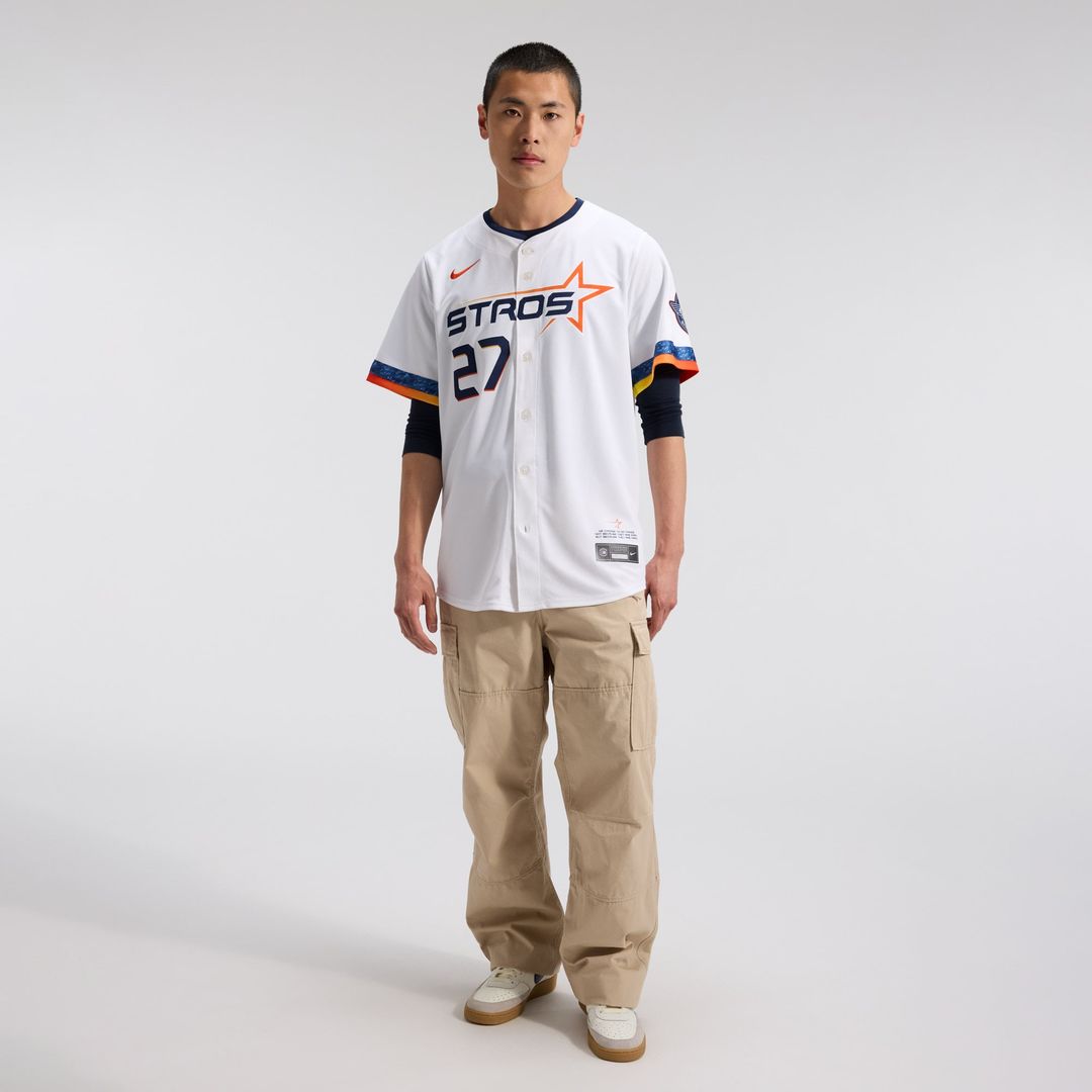 Houston Astros Nike White Baseball Jersey