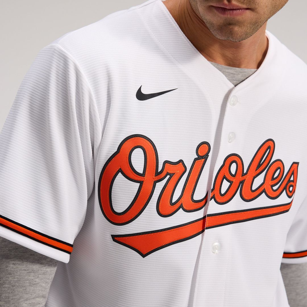 Baltimore Orioles Nike White Replica Baseball Jersey