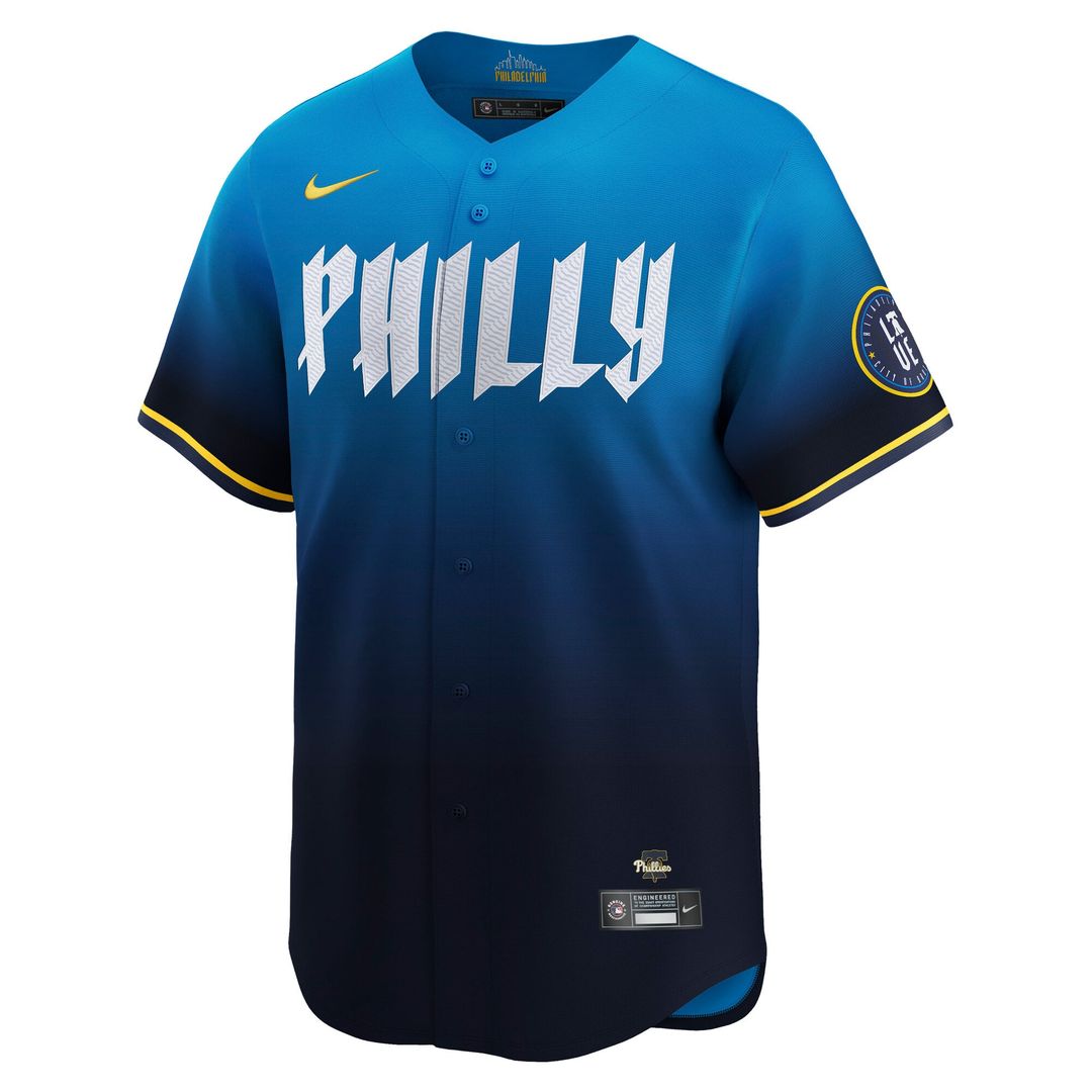 Philadelphia Phillies Nike Blue Baseball Jersey