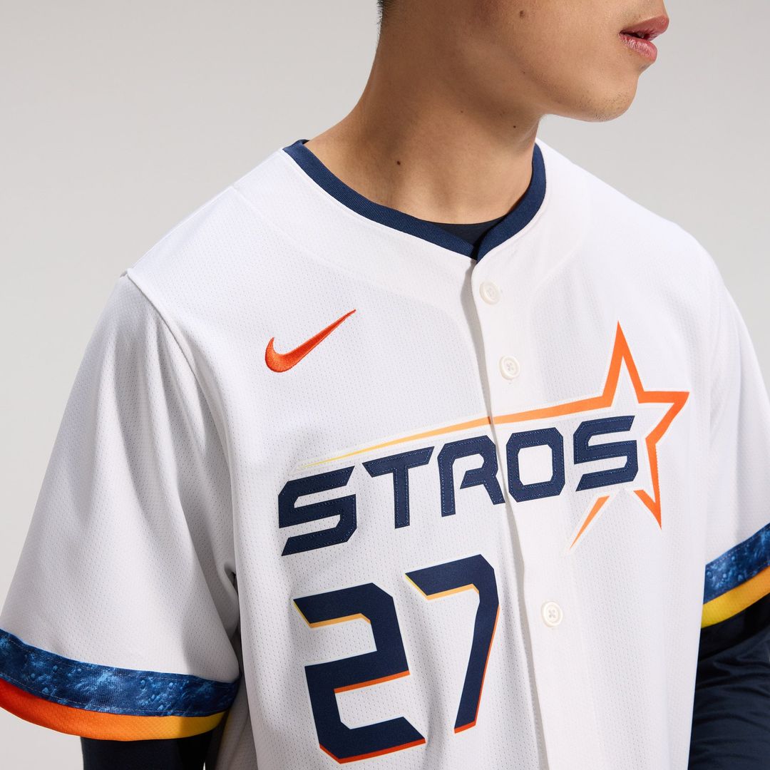 Houston Astros Nike White Baseball Jersey