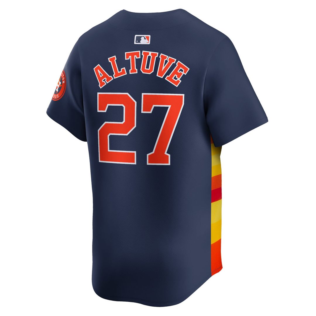 Houston Astros Nike Navy Authentic Baseball Jersey